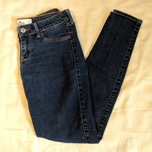 Hollister Blue Skinny Jeans